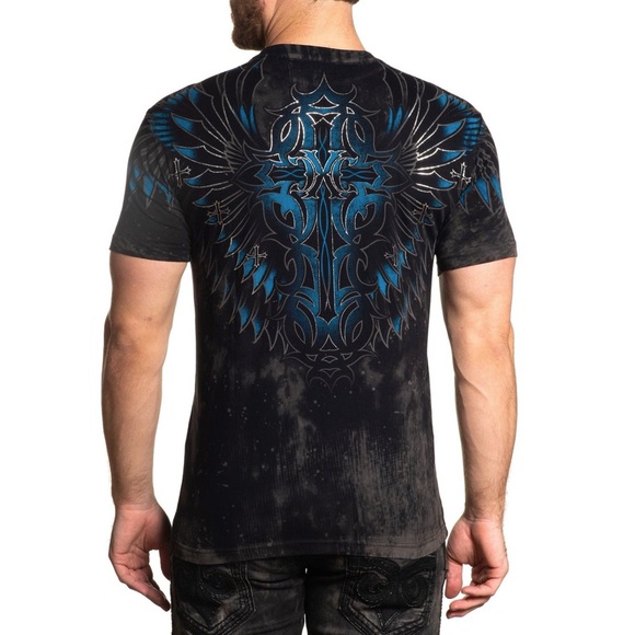 XTREME COUTURE by AFFLICTION Men's T-Shirt ULTIMATE GLORY - Picture 8 of 12